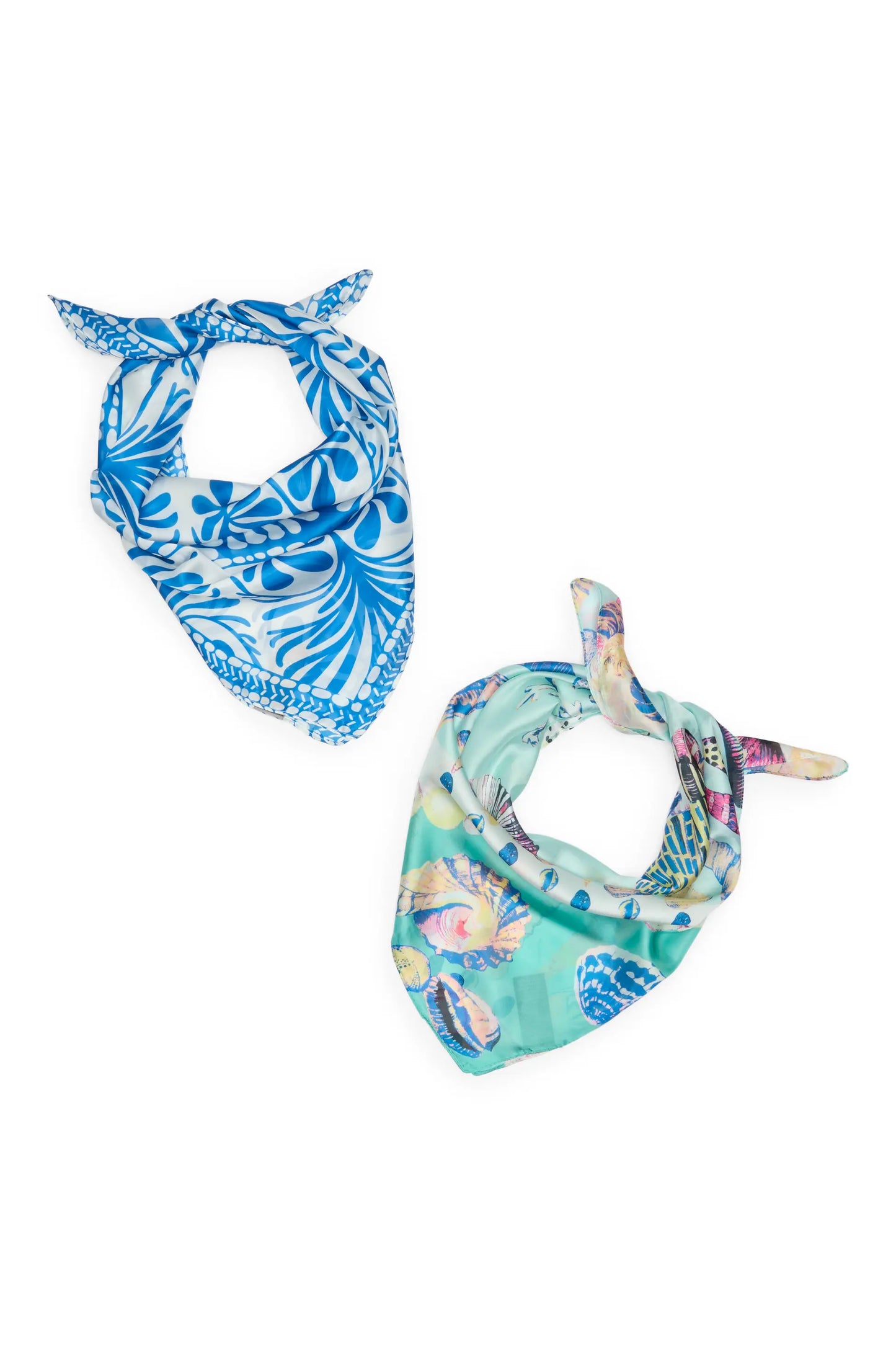 2 Pack Scarf Blue Scarves