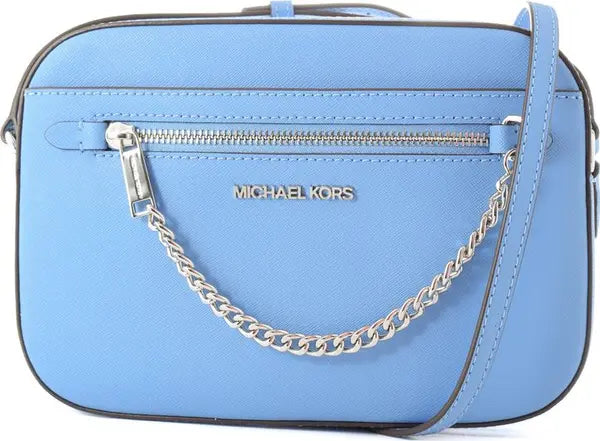 Michael Kors Light BLue Silverchain