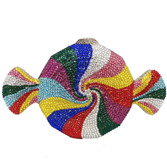 Multicolor Candy Twist purse
