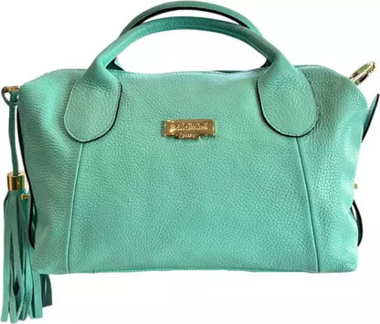 Turquiose Leather Dr Bag